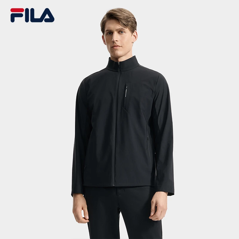 【全贴合极简商务】Fila/斐乐男款秋季防风休闲立领外套F11M532501F