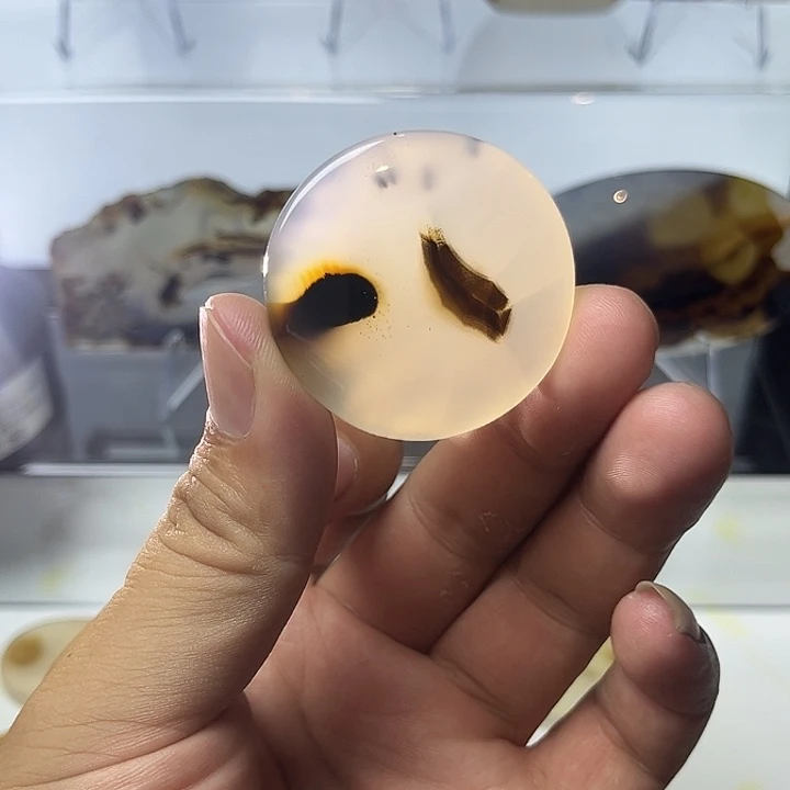 玛瑙/玉髓未镶嵌吊坠(不含链)