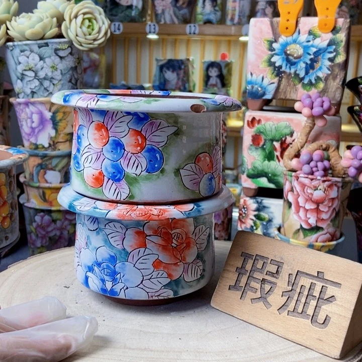 景德镇艺术手绘作品