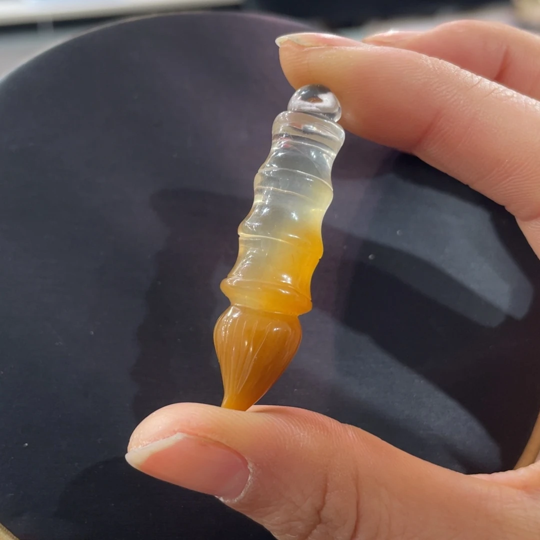 水晶摆件文昌塔未镶嵌