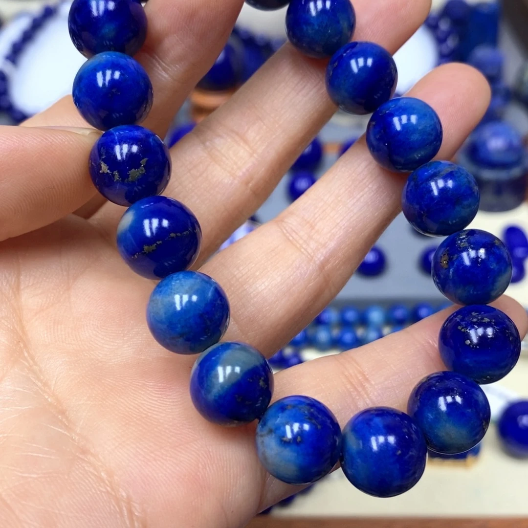 云***。青金石未镶嵌手链