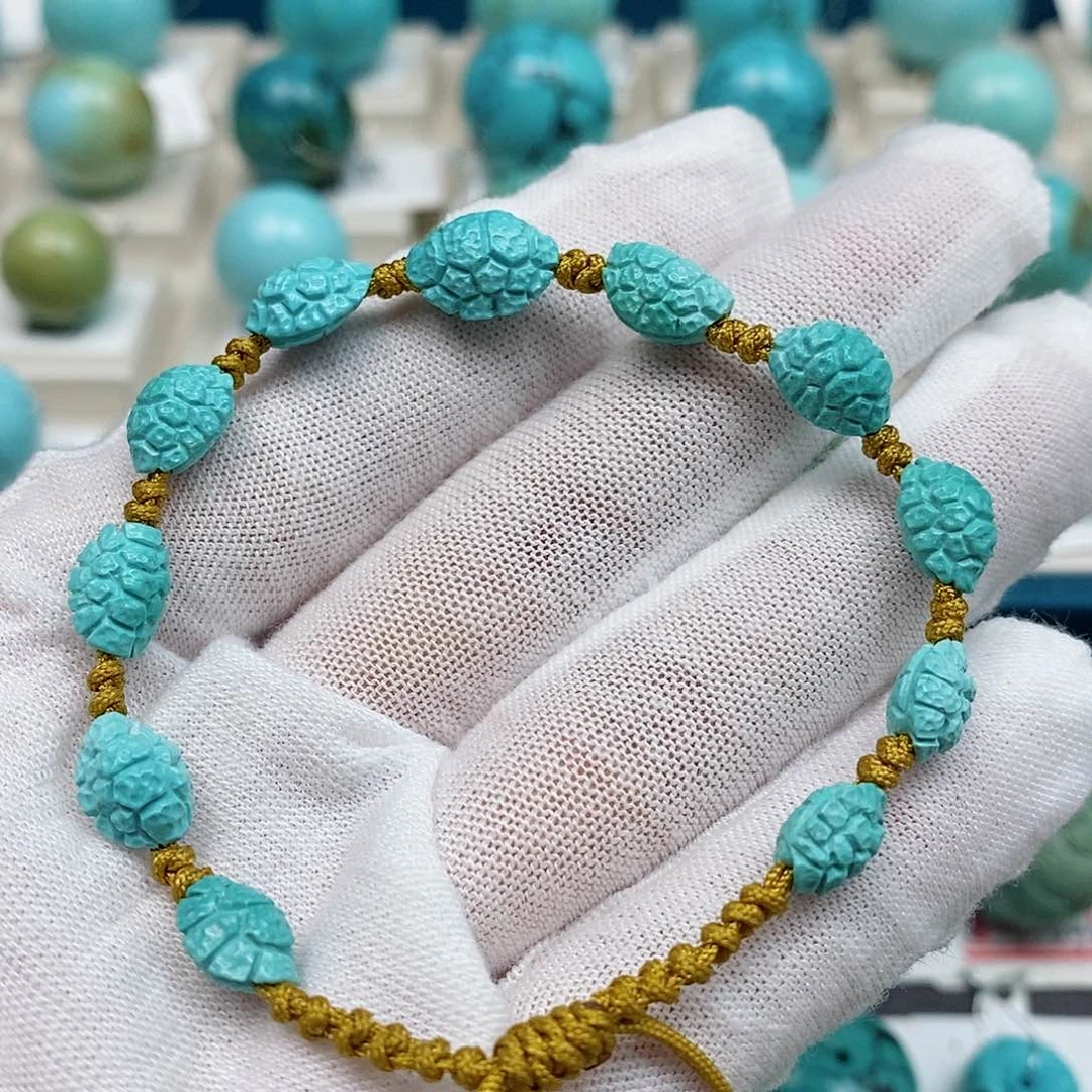 绿松石未镶嵌配饰