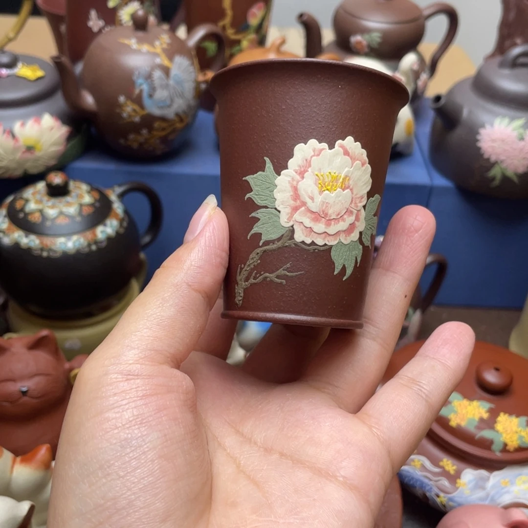 茶杯紫砂紫砂主人杯70c c