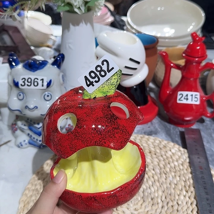 瓷片微瑕陶瓷介意慎拍4982