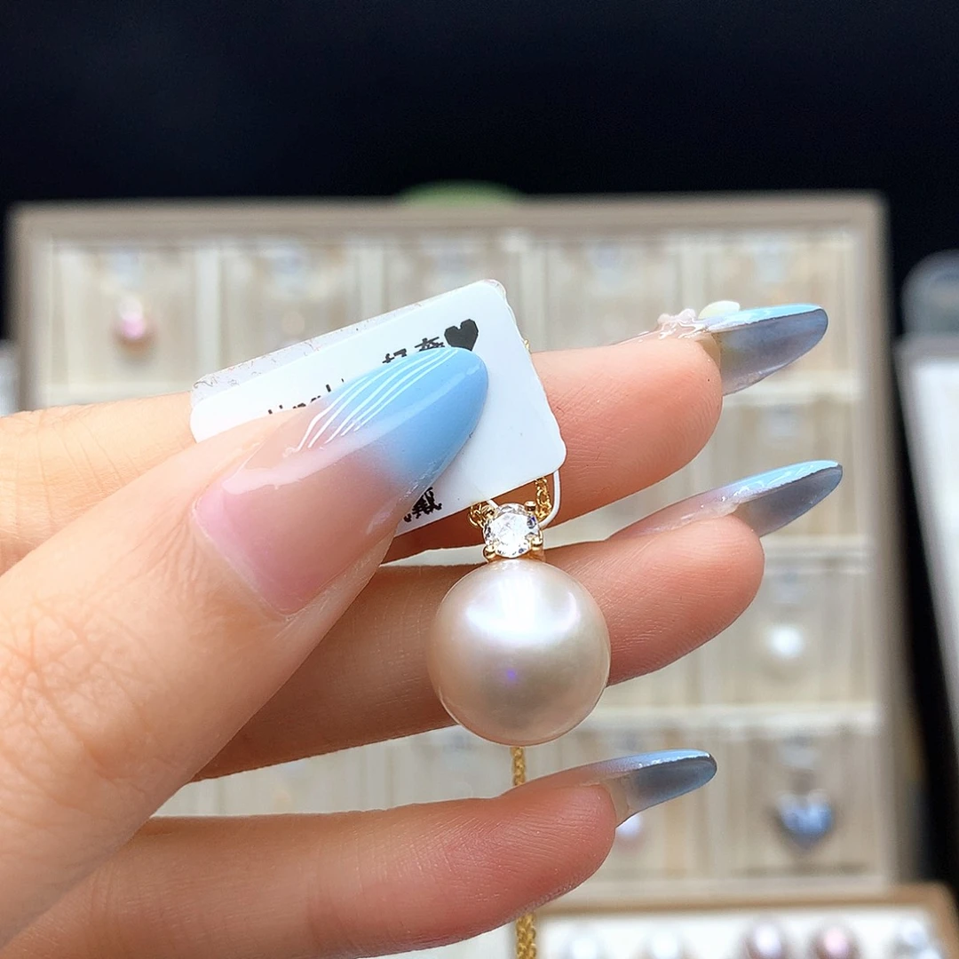 淡水珍珠合金颈饰