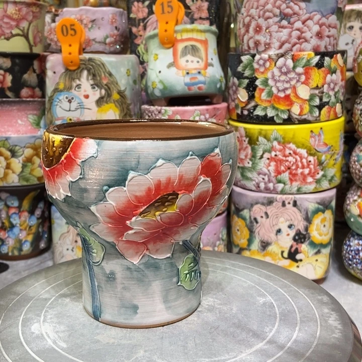 景德镇艺术手绘作品