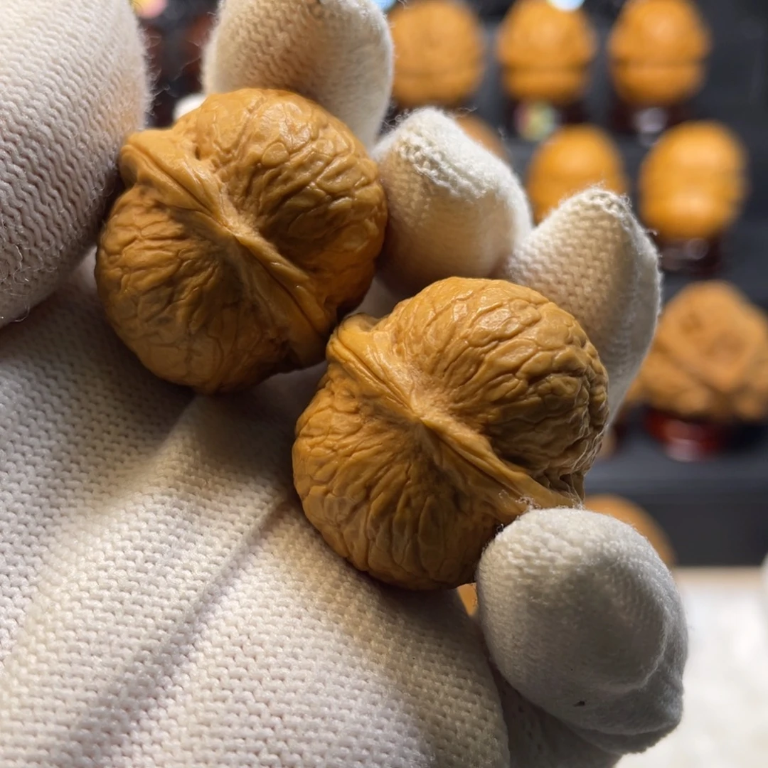 文玩核桃把件Y1蛇皮球30尺