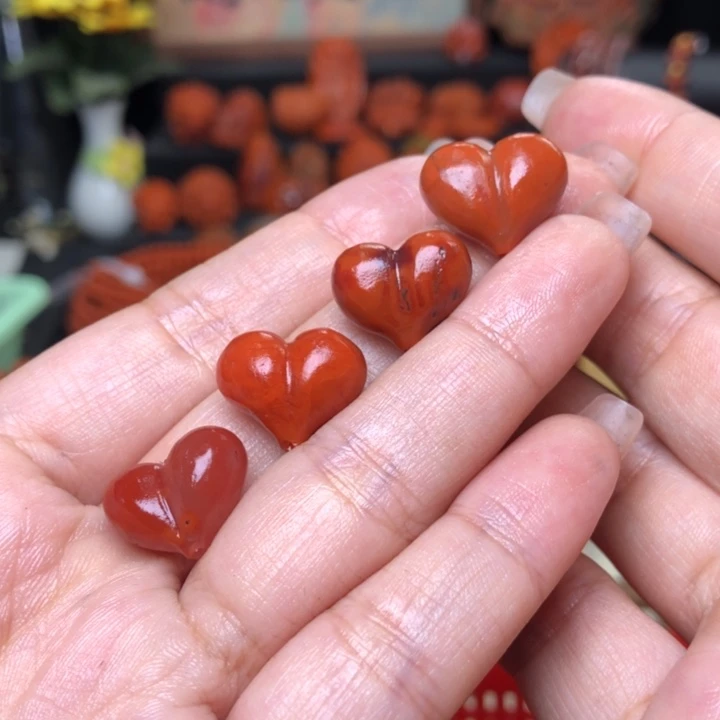 南红玛瑙未镶嵌吊坠(不含链)