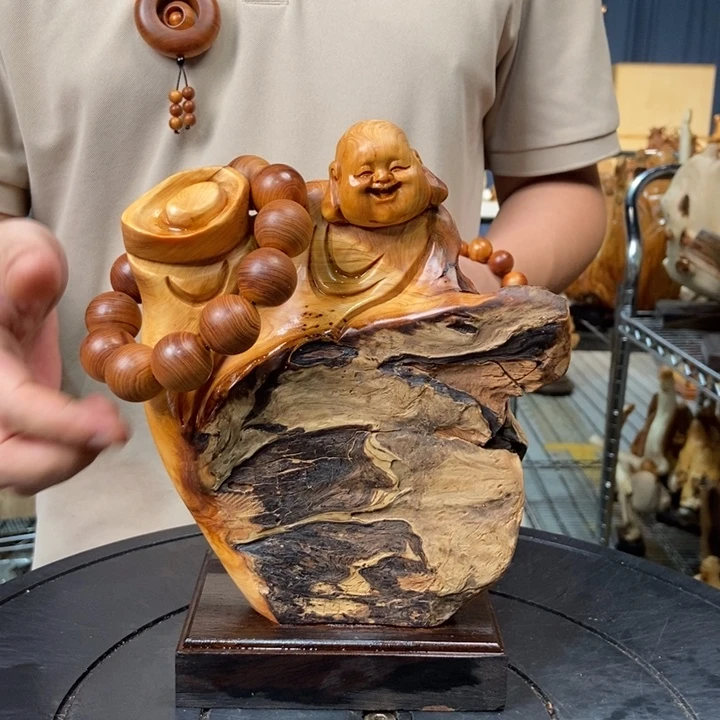 柏木（崖柏）随型摆件