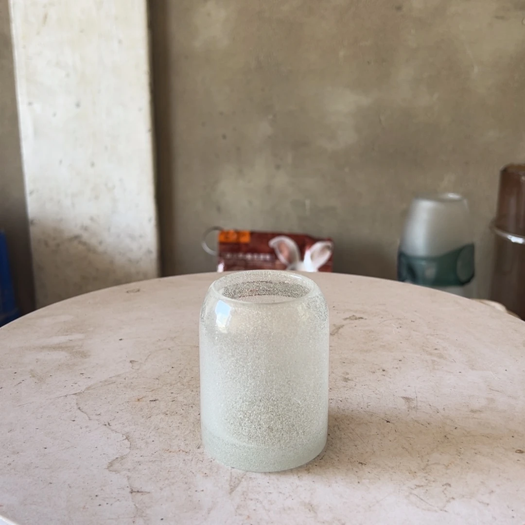 弘扬琉璃花器微瑕高度9