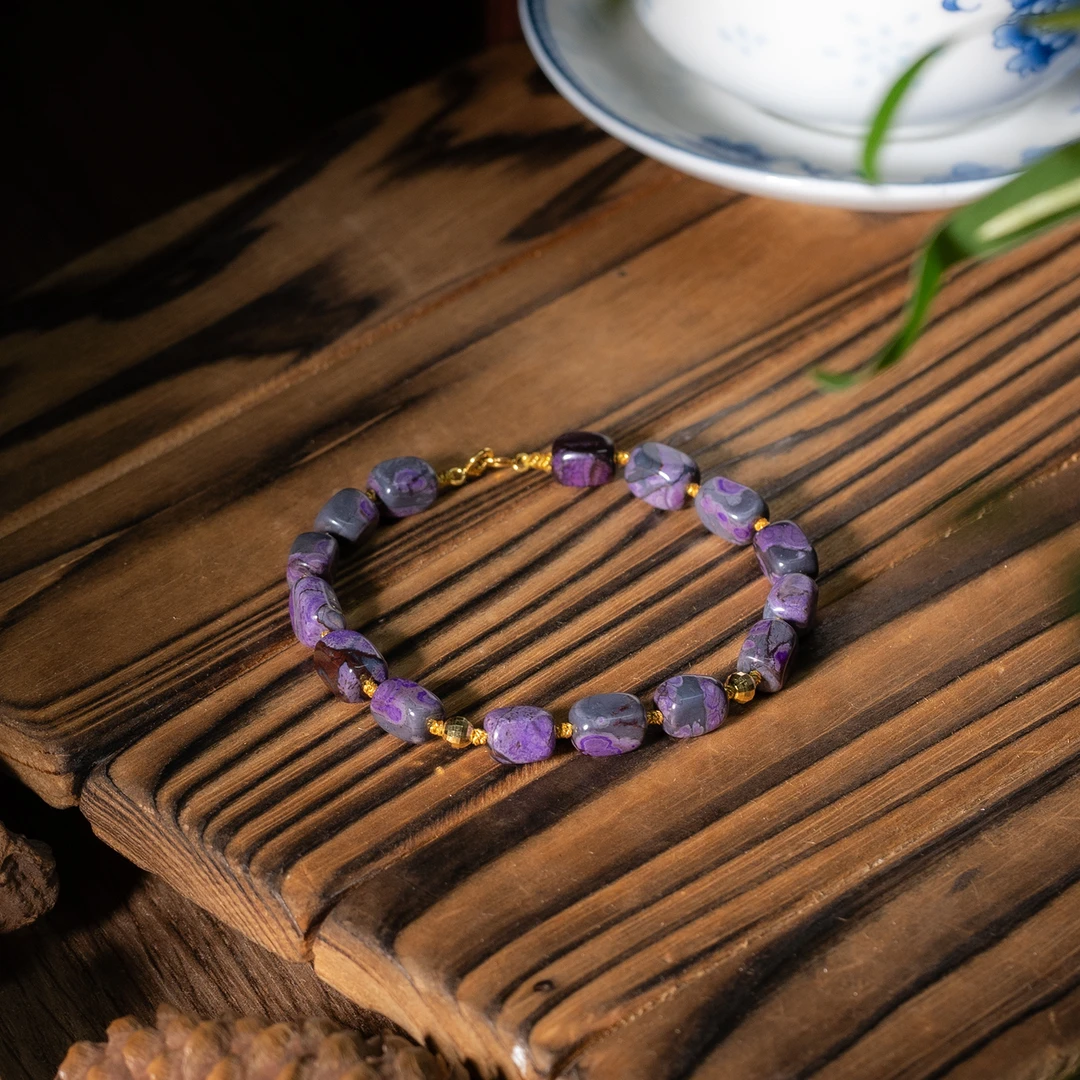 世间臻宝-18K金舒俱来手链/6mm+-/多样性发/P6182/孤/