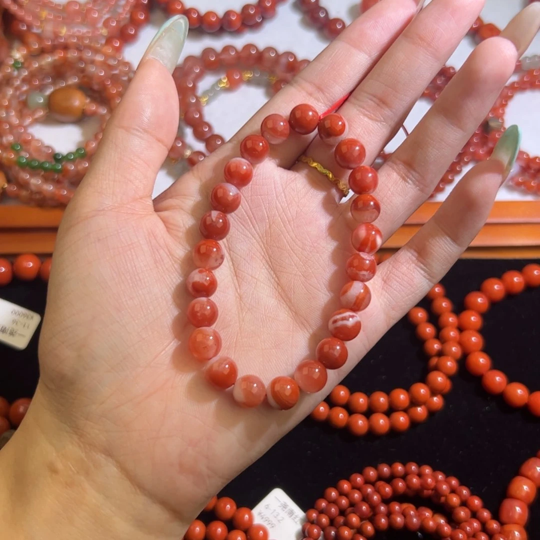 手串未镶嵌南红玛瑙8mm