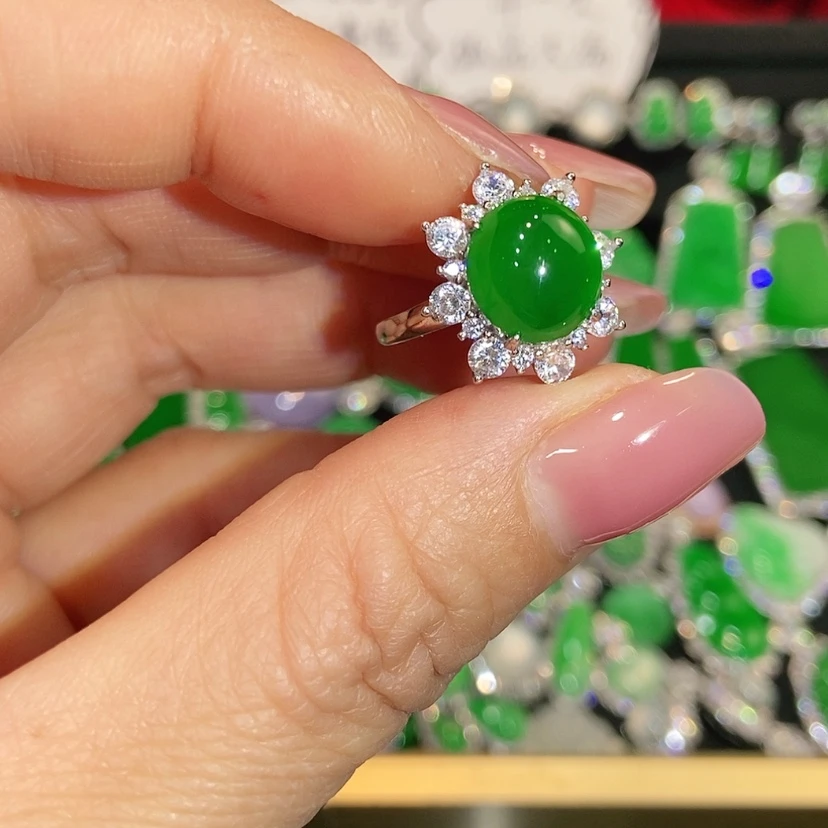 【闪购商品】未镶嵌戒指翡翠天然翡翠