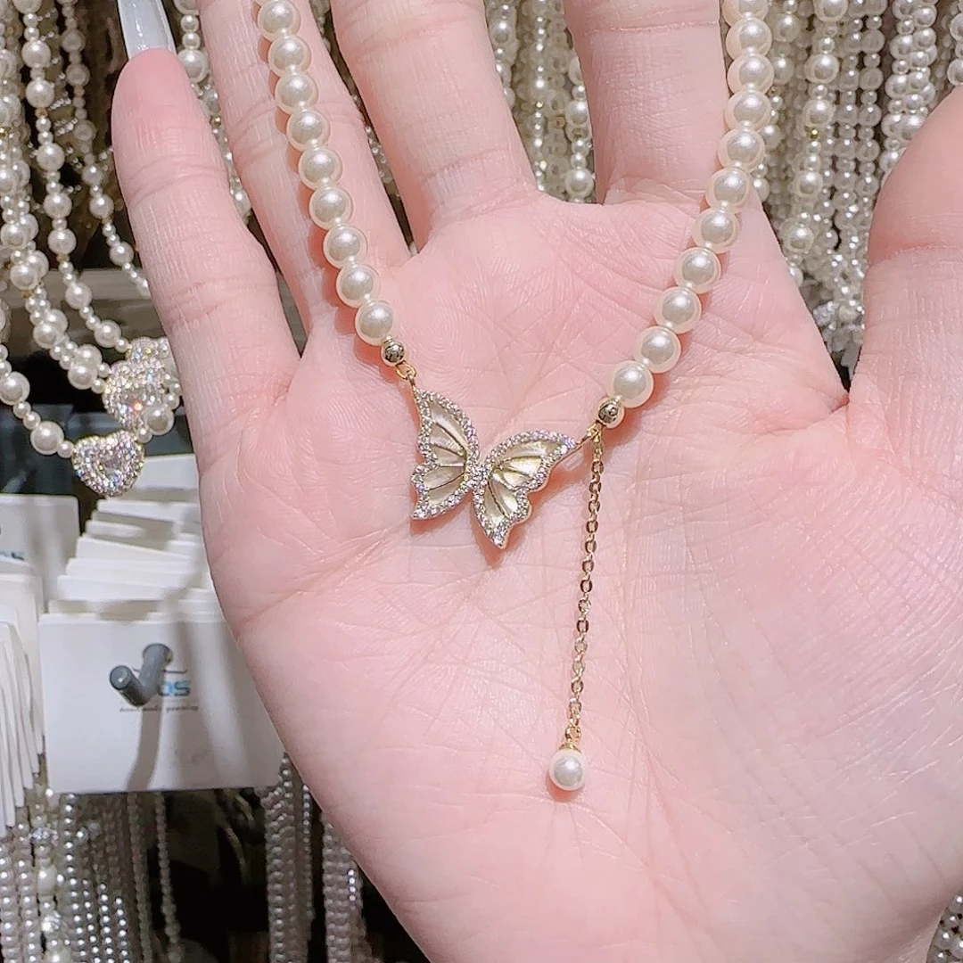 锆石铜合金925银项链