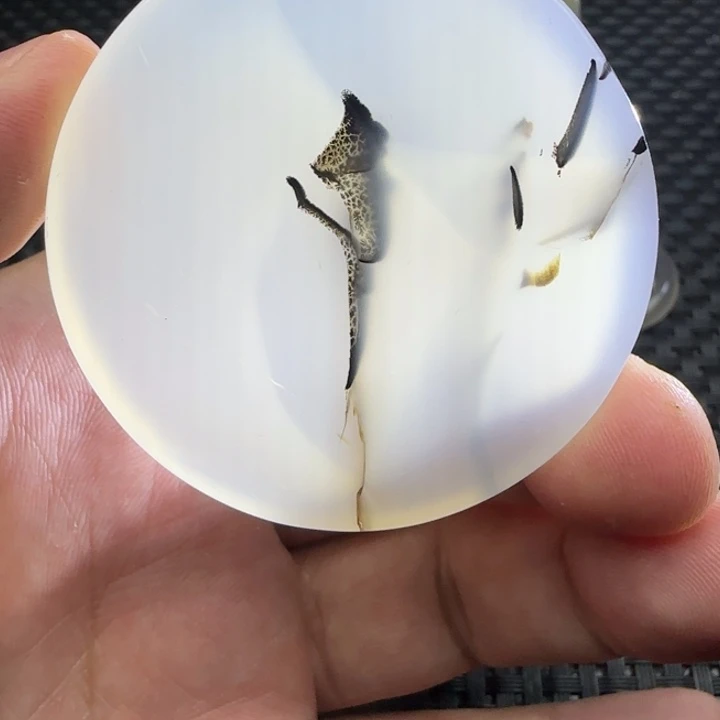 1***放玛瑙/玉髓未镶嵌颈饰