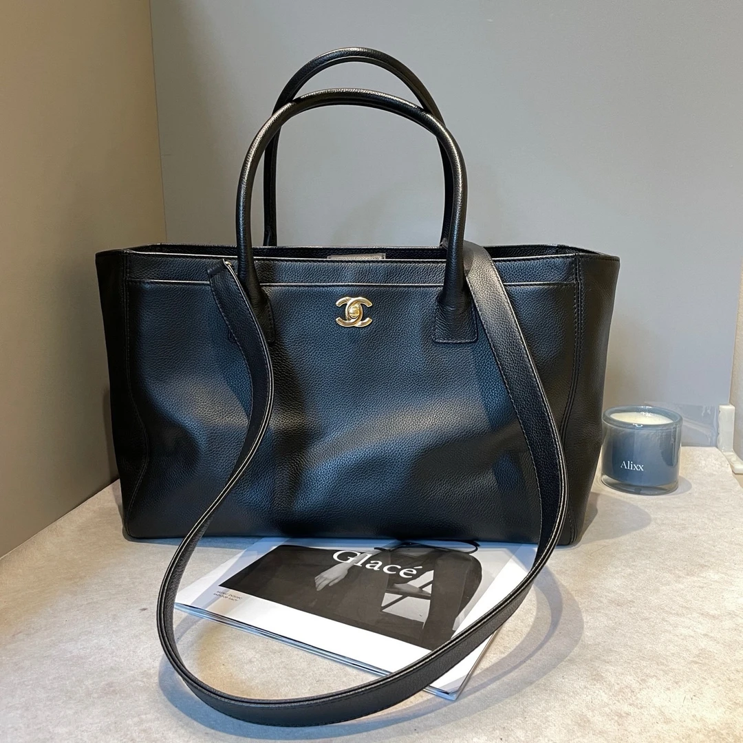 95新 Chanel/香奈儿 cerf托特包 35*23*14