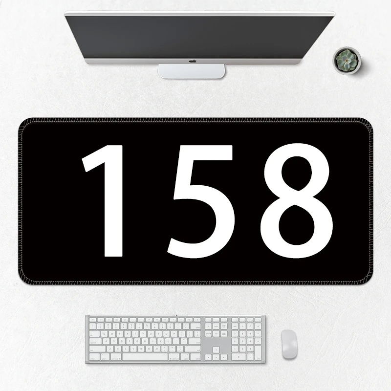 北游专属【158号】动漫鼠标垫超大号办公电脑桌垫游戏电竞加厚锁边