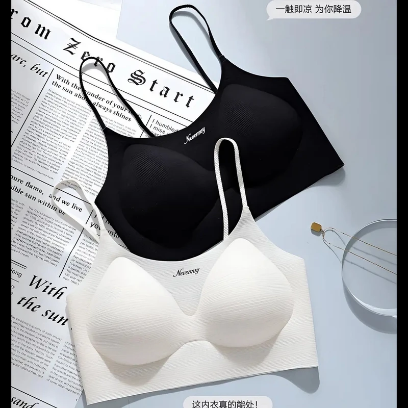 神仙果冻小吊带！采用薄荷纤维上身即凉不闷面料亲肤透气025