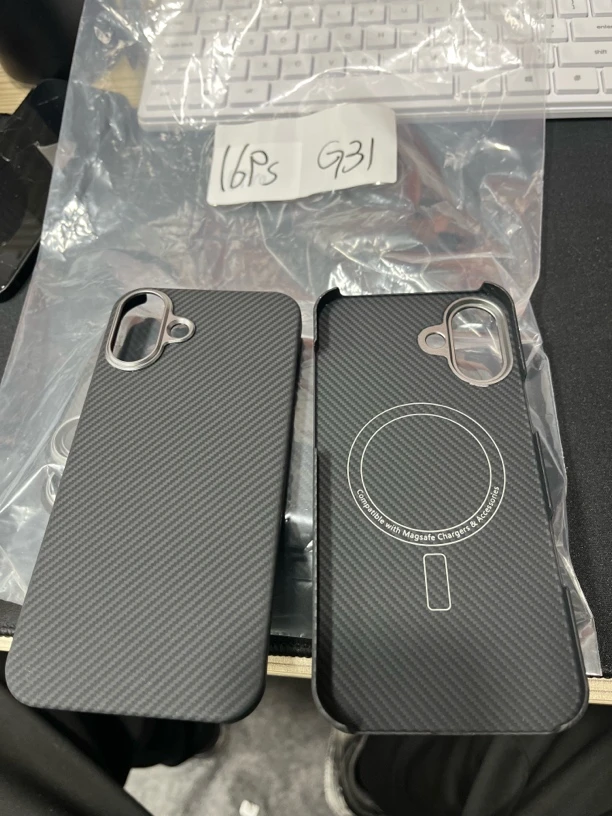 95新  瑕疵凯夫拉 600d灰黑 16Plus 磁吸 G31