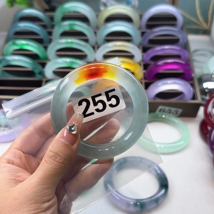 玉落*时尚飘花手镯255