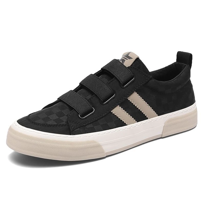 25107男款布鞋透气硫化低帮潮流百搭春秋季平底时尚舒适软底男鞋