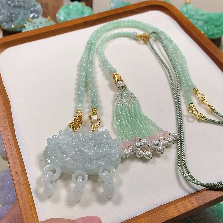 颈饰未镶嵌翡翠翡翠吊坠