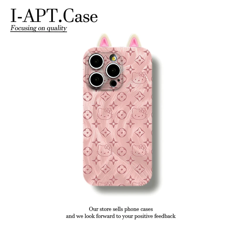 羽纱粉KT潮花菲林软壳适用iPhone苹果16手机壳华为oppo小米vivo新