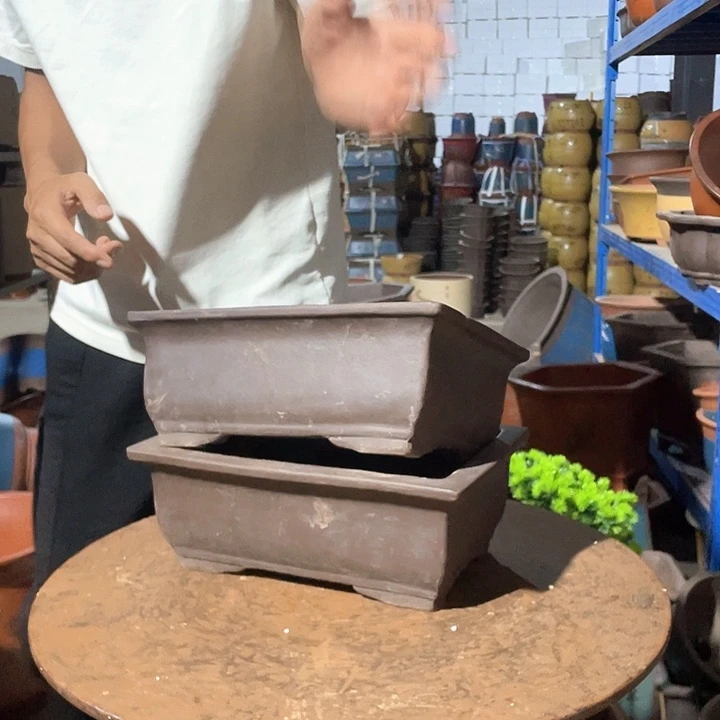 26-26素面马槽花盆花盆