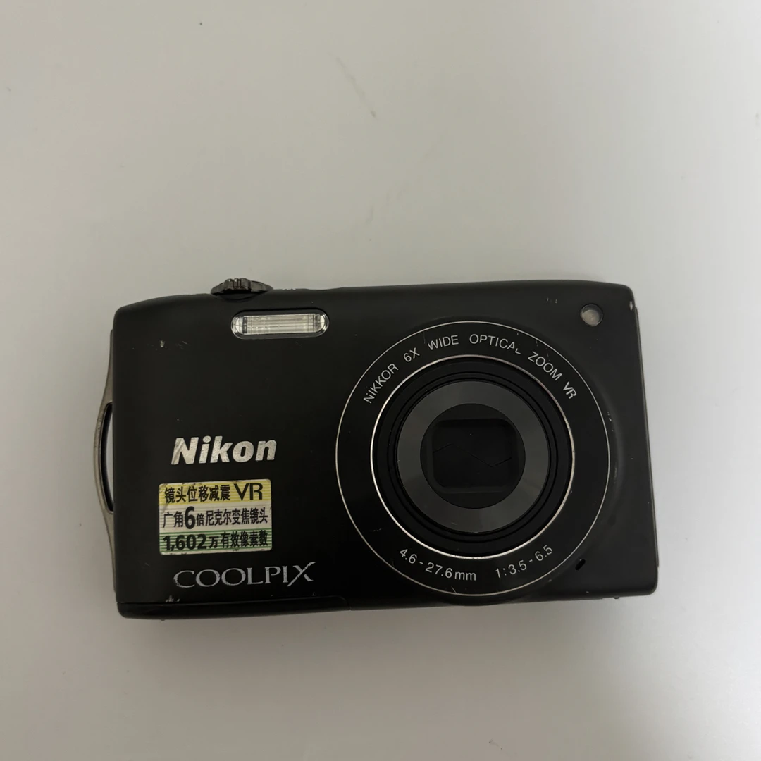 9新 Nikon/尼康 s3300黑色1600w像素热门ccd相机