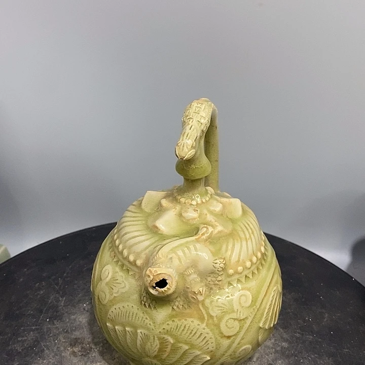 见***齐耀州窑倒流壶造型美观