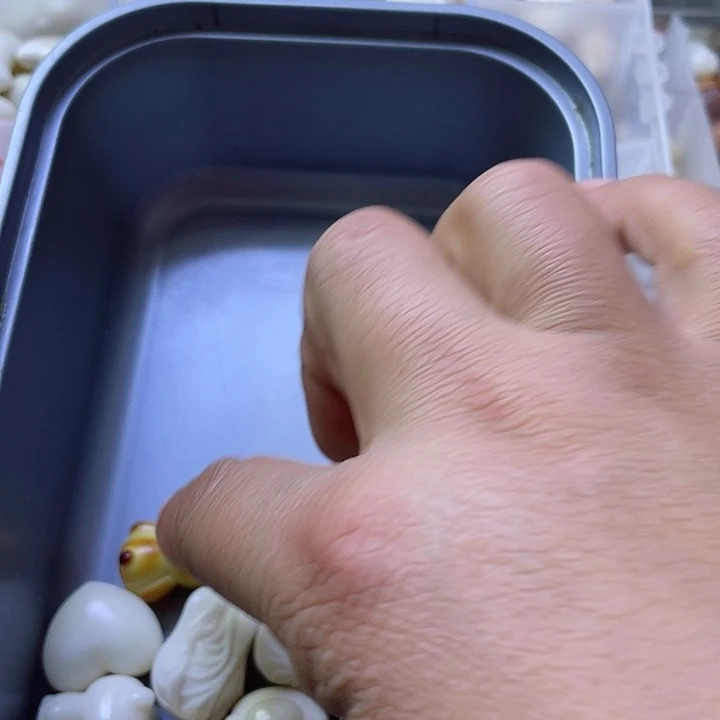 白玉菩提吊坠小*精品象牙果雕刻件16