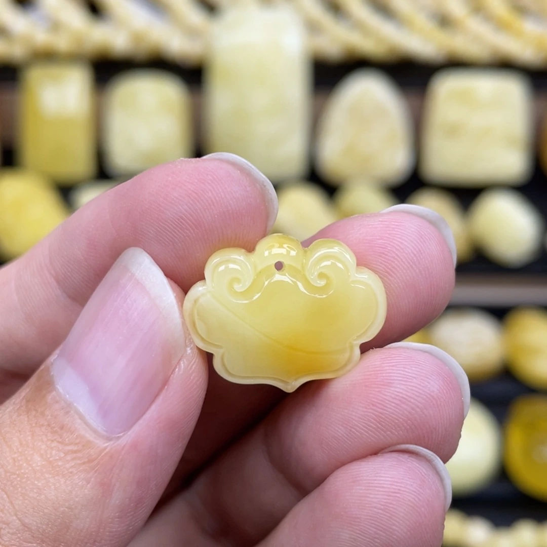 裸石琥珀未镶嵌琥珀蜜蜡