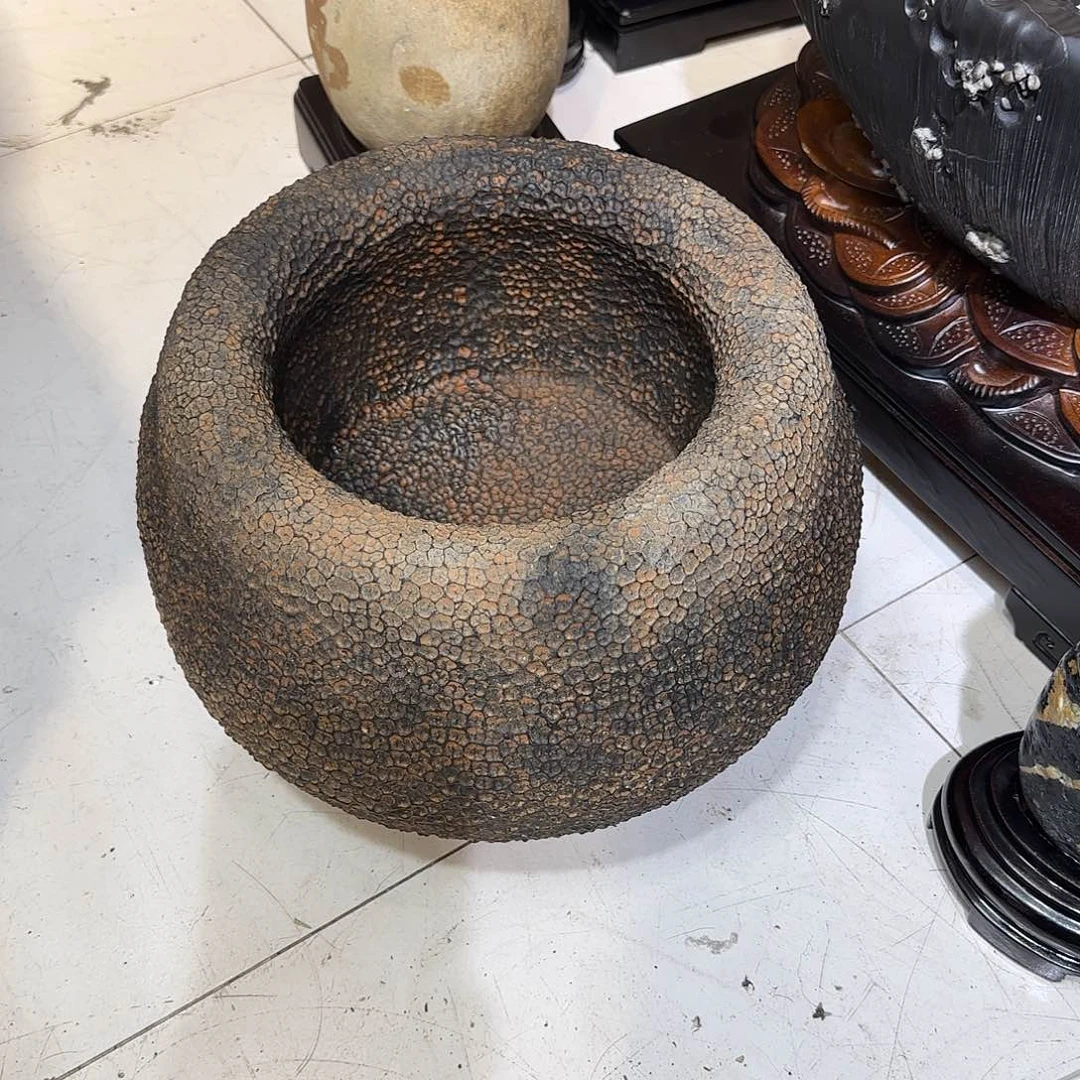 石材胡*蜂窝石奇石摆件