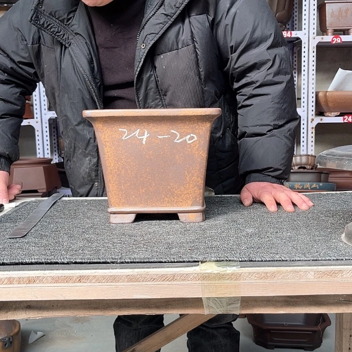 紫砂花盆紫砂等传统