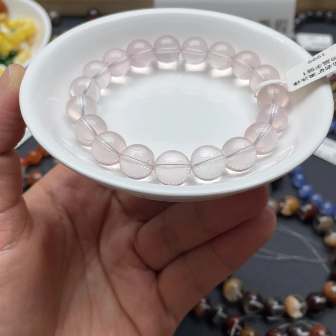 水晶手链未镶嵌粉晶