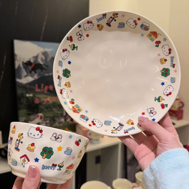 外贸尾单 手捏碗+8寸手捏盘