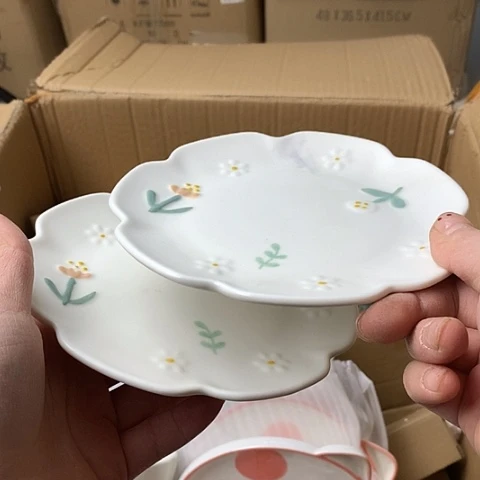 盘陶瓷制品满25拼单发货默认微瑕