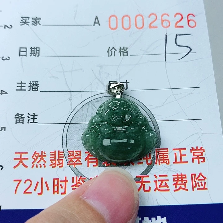 翡翠颈饰银S925镶嵌翡翠