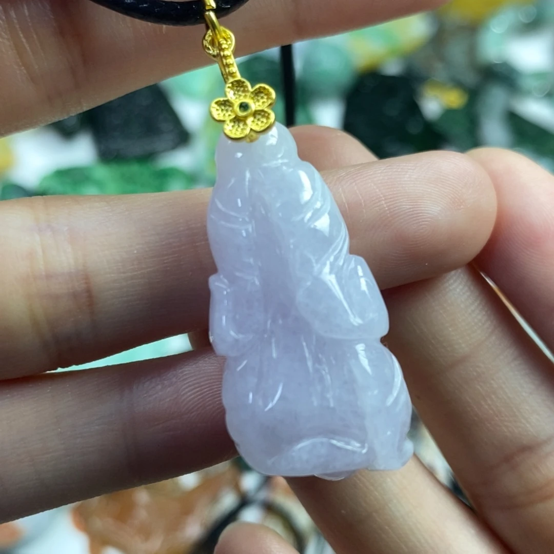 翡翠未镶嵌颈饰吊坠