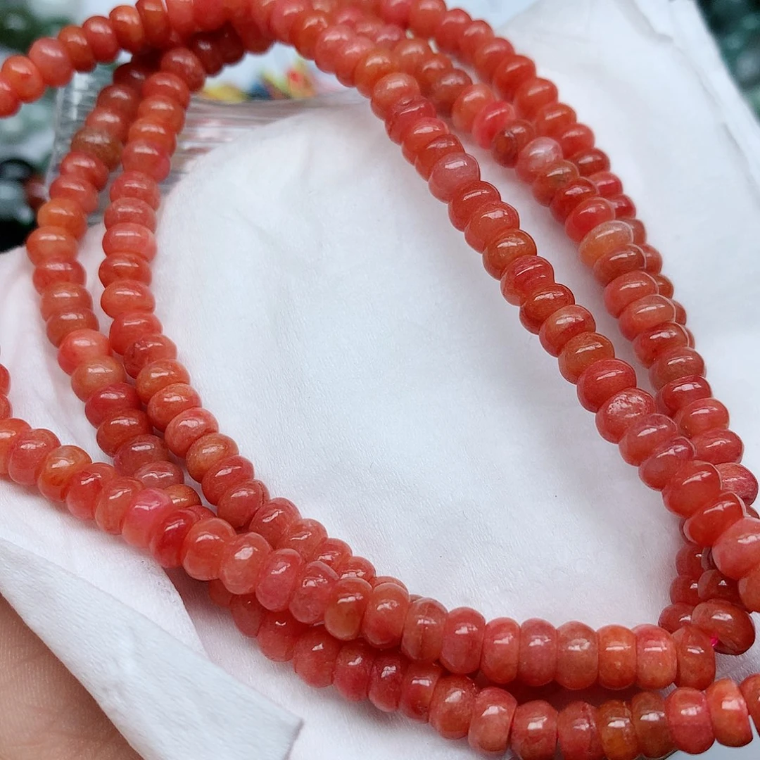 翡翠未镶嵌颈饰手串