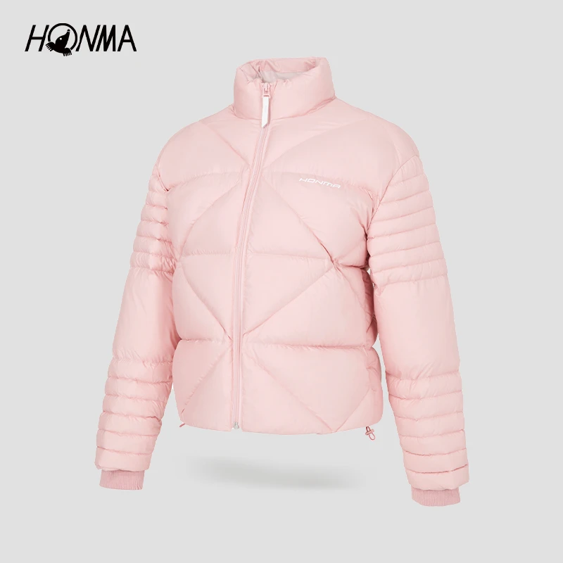 【活力系列】HONMA女士高领短款防寒服百搭休闲HWIQ121E104