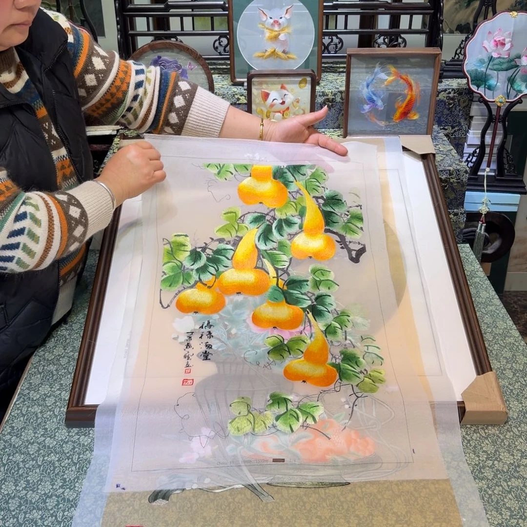 刺绣手工苏绣工艺