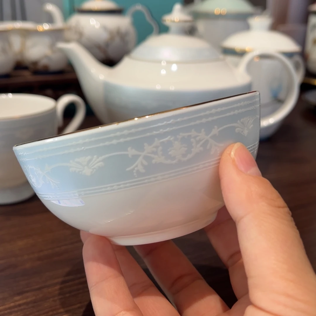 瓷片爱琴海4寸奥碗