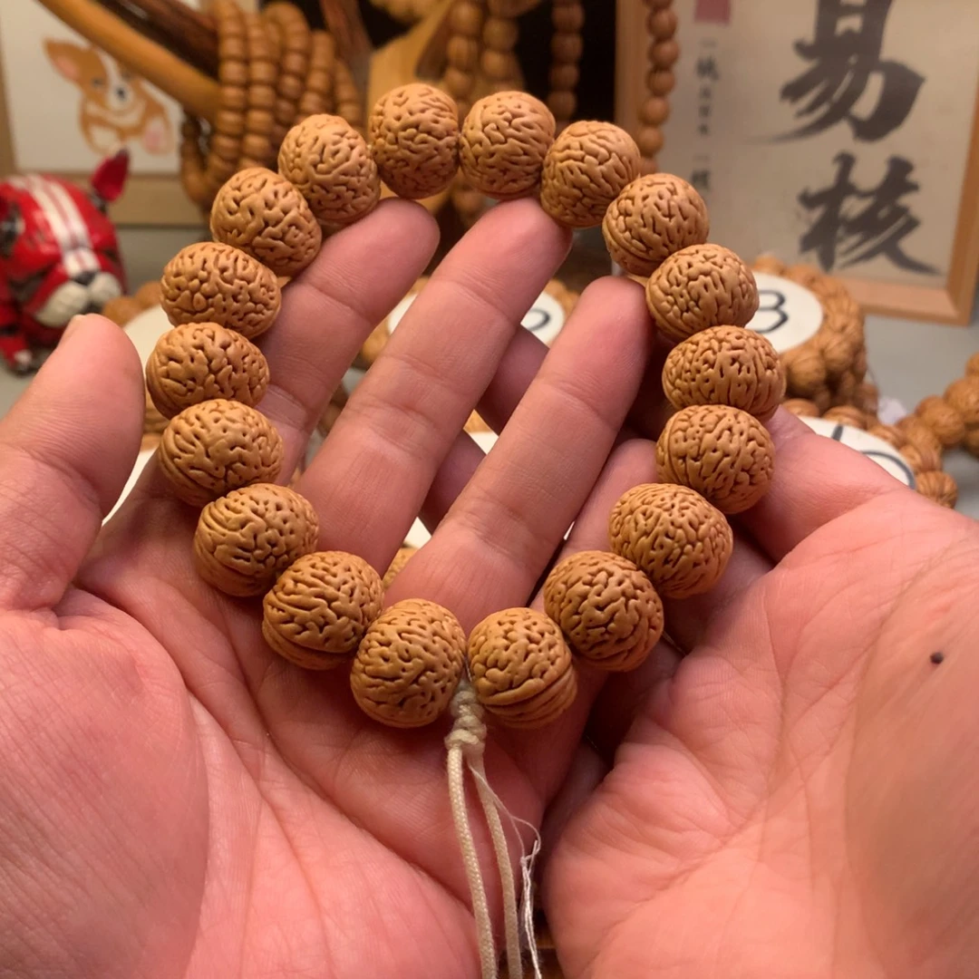 手串桃核【老树磨盘】2.2桃核手持