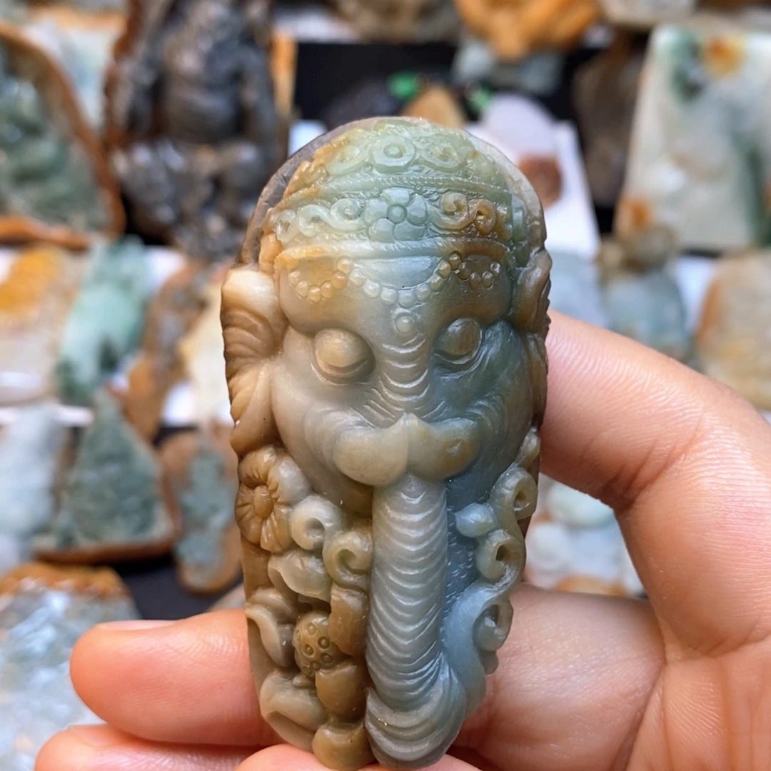 定制翡翠未镶嵌特色62