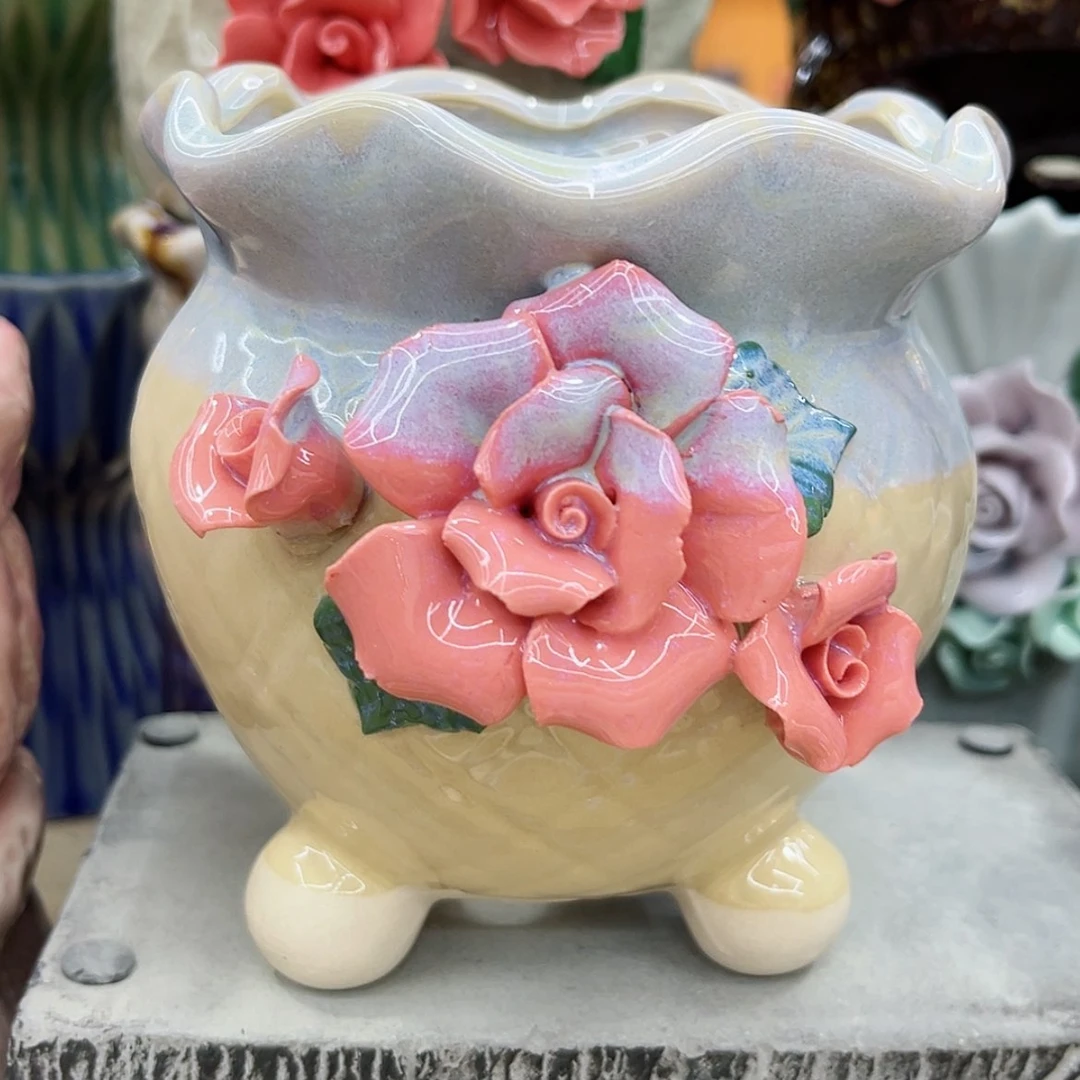 【闪购商品】陶瓷花盆