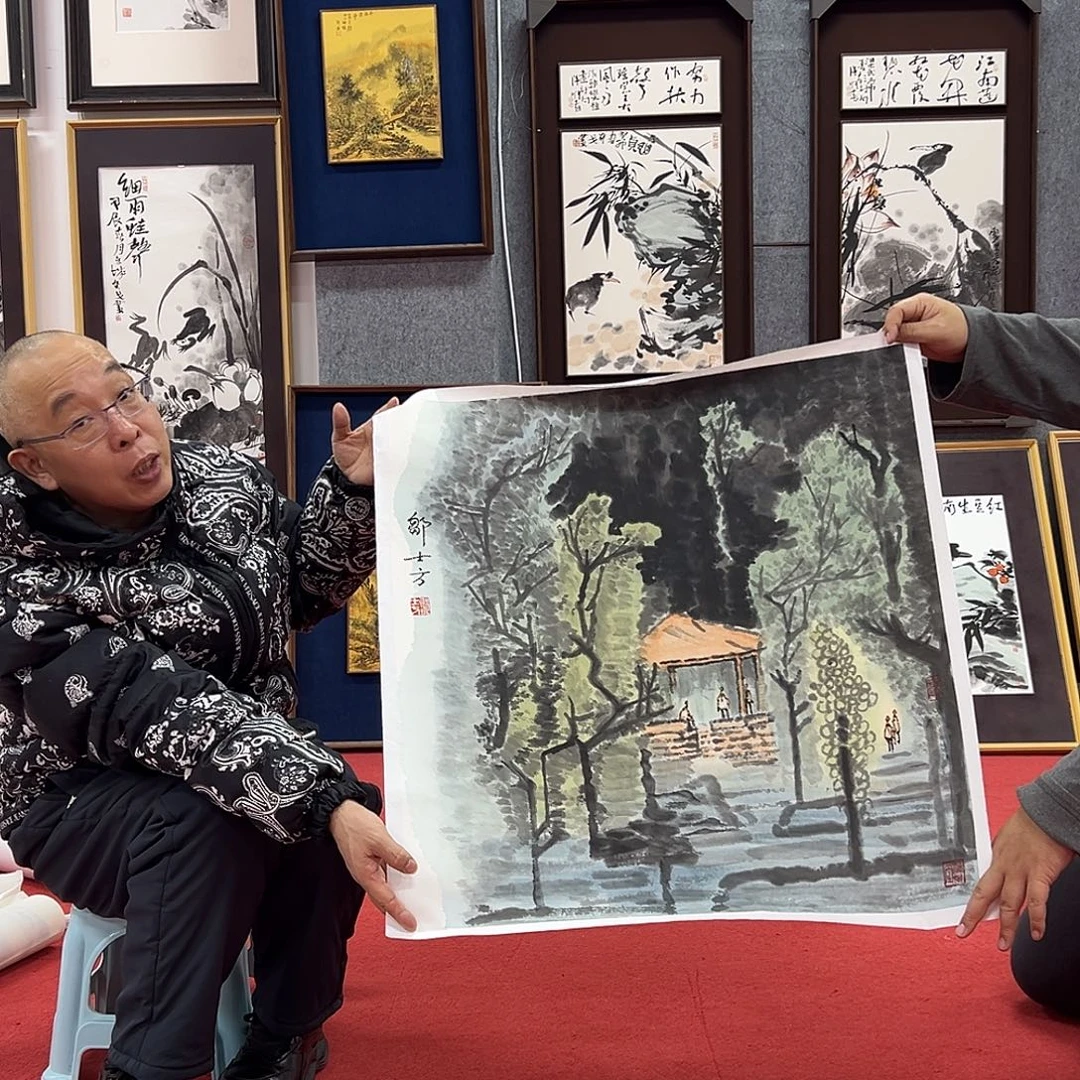 国画老师艺术精品