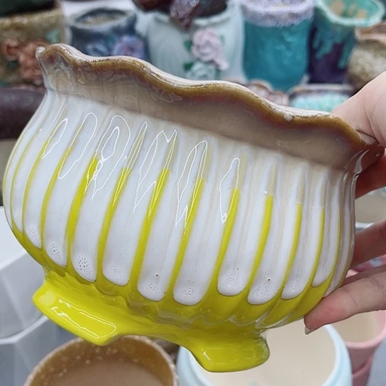 多肉绿植陶瓷花盆