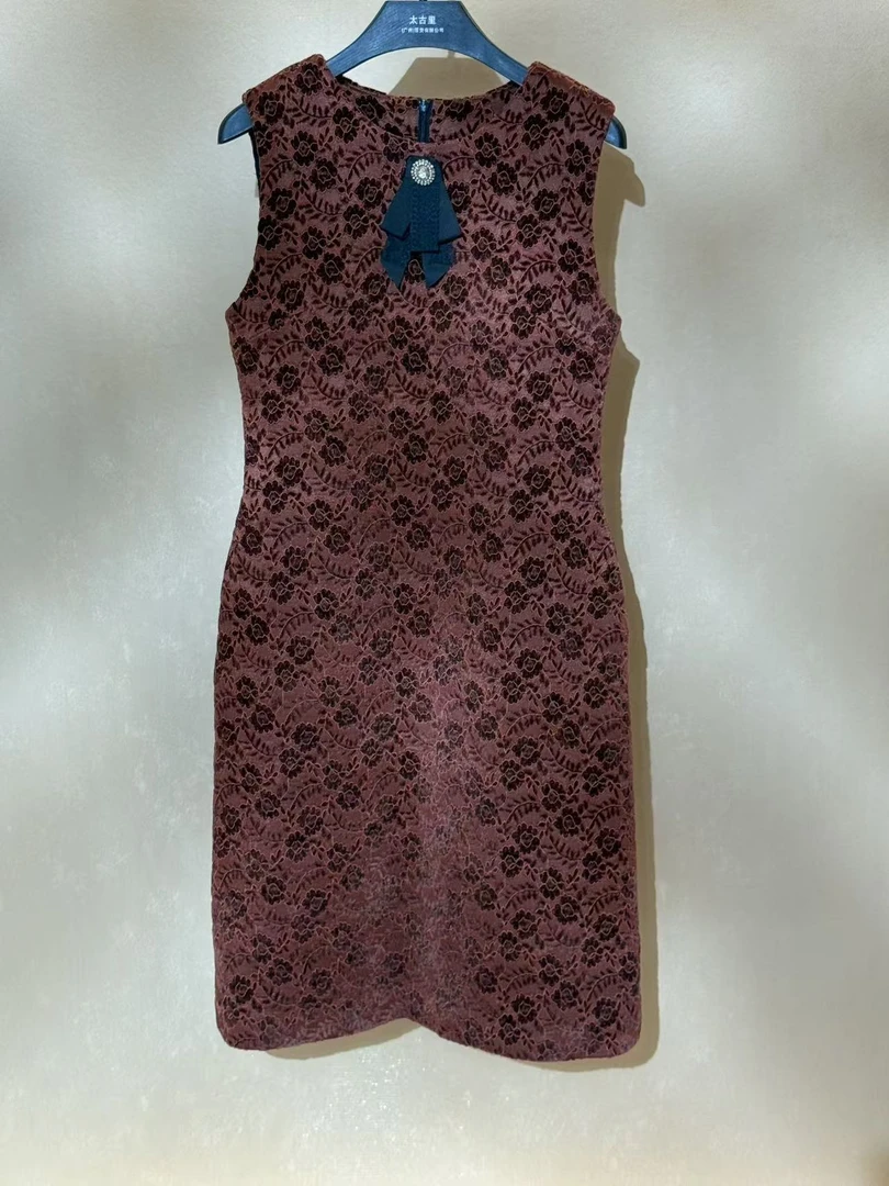 香风秋季新款显瘦国风复古时尚气质宽松连衣裙WX-A1133