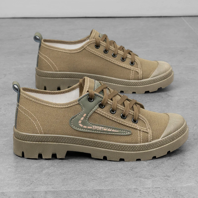 新款工装休闲轻便登山鞋防滑耐磨百搭马丁劳保商务劳保鞋子